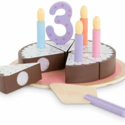 BB36/42 GATEAU ANNIVERSAIRE BOIS -COROLLE ACCESSOIRES