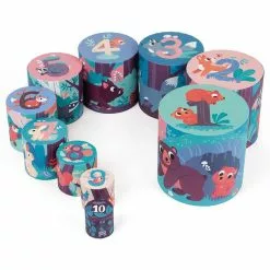 Janod PYRAMIDE RONDE LES ANIMAUX DE LA FORÊT - EN CARTON -Magasin Promotionnel Corolla de95ca8a7002f17bcd3b29781d9751d943f41d8a 02082021 03