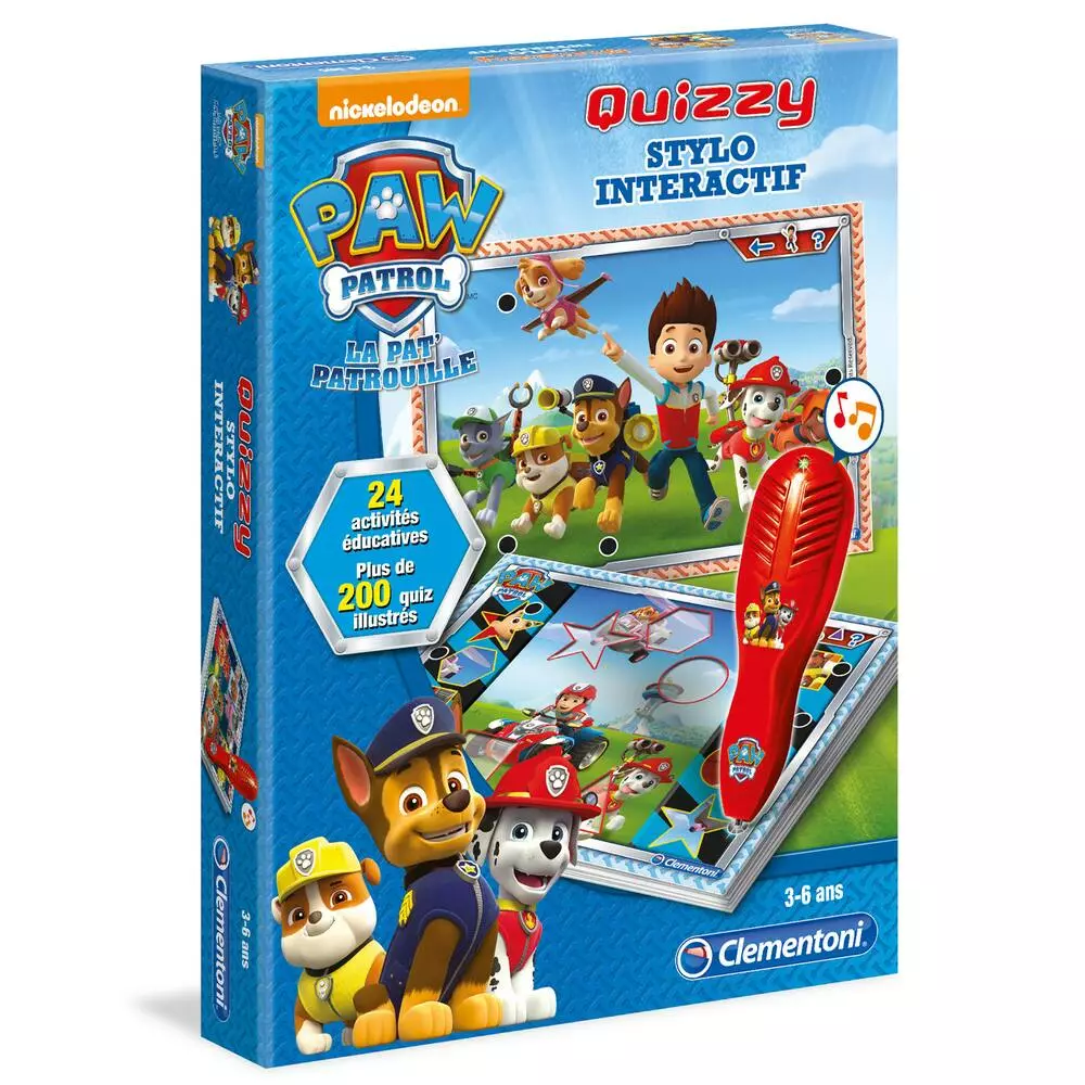 Clementoni PAT'PATROUILLE QUIZZY 1 Clementoni PAT'PATROUILLE QUIZZY