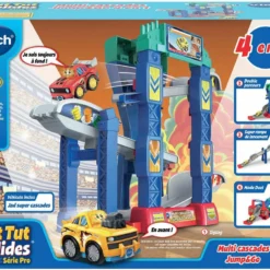 VTech TUT TUT BOLIDES® - SERIE PRO - MULTI CASCADES JUMP ET GO 4 EN 1