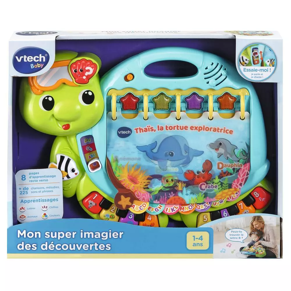 VTech MON SUPER IMAGIER DES DÉCOUVERTES 3 VTech MON SUPER IMAGIER DES DÉCOUVERTES – Image 3
