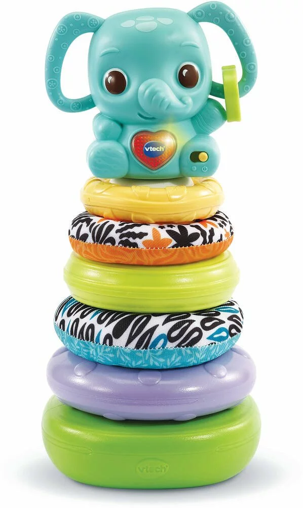 VTech NINO, ÉLÉPHANTEAU EMPILO 3 EN 1 1 VTech NINO, ÉLÉPHANTEAU EMPILO 3 EN 1