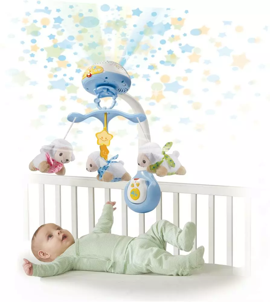 VTech LUMI MOBILE COMPTE-MOUTONS BLEU 2 VTech LUMI MOBILE COMPTE-MOUTONS BLEU – Image 2