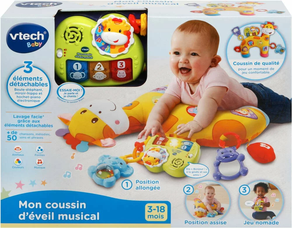 VTECH BABY - MON COUSSIN D'EVEIL MUSICAL 3 VTECH BABY - MON COUSSIN D'EVEIL MUSICAL – Image 3