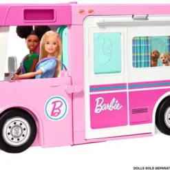 MATTEL CAMPING-CAR DE REVE 3-EN-1 - BARBIE
