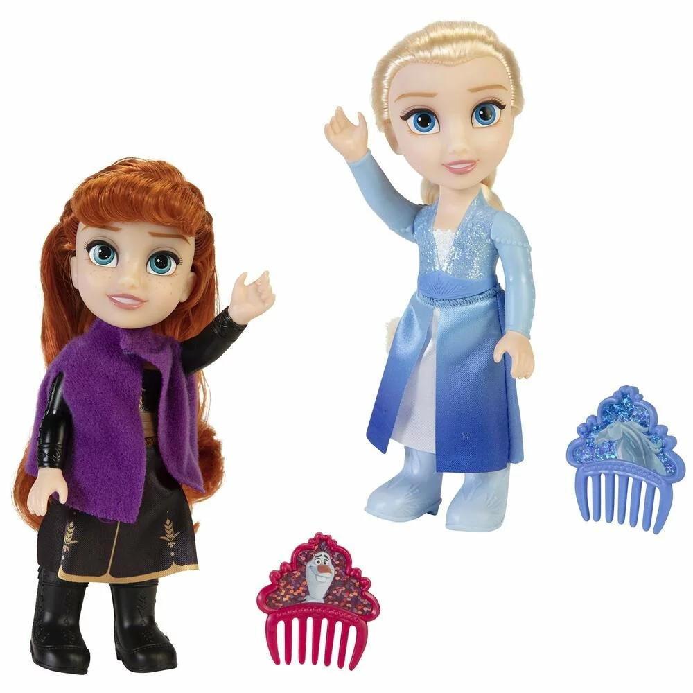 JAKKS PACIFIC POUPEE ANNA OU ELSA 15 CM - LA REINE DES NEIGES 2 1 JAKKS PACIFIC POUPEE ANNA OU ELSA 15 CM - LA REINE DES NEIGES 2