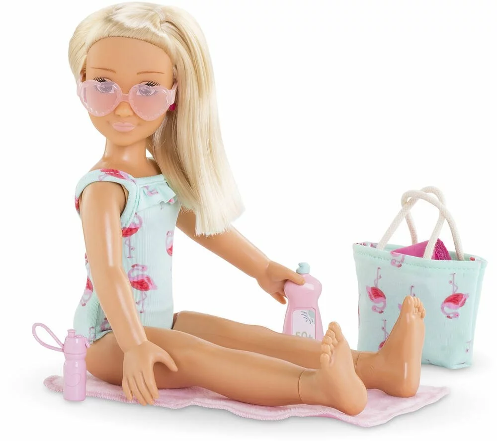 COFFRET VALENTINE A LA PLAGE COROLLE MA PREMIERE POUPEE 2 COFFRET VALENTINE A LA PLAGE COROLLE MA PREMIERE POUPEE – Image 2