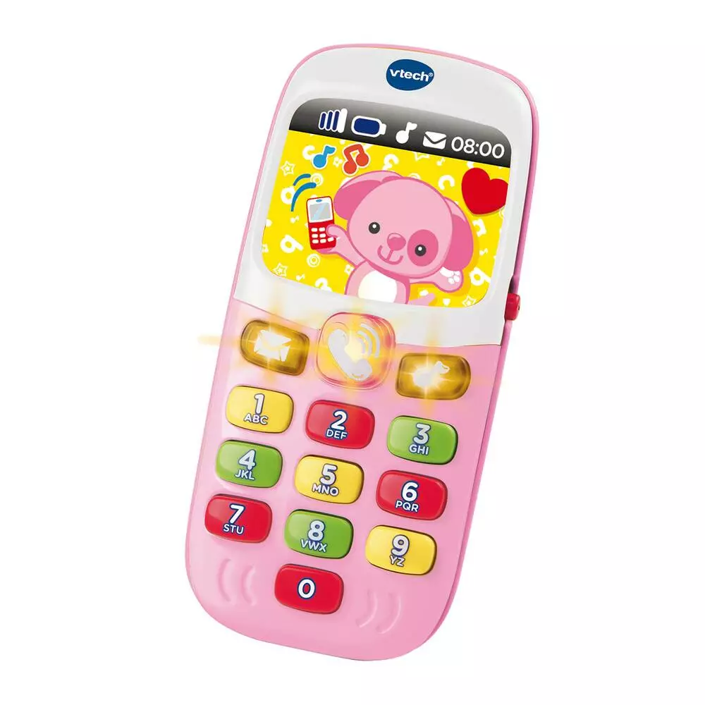 VTECH BABY - BABY SMARTPHONE BILINGUE ROSE 1 VTECH BABY - BABY SMARTPHONE BILINGUE ROSE